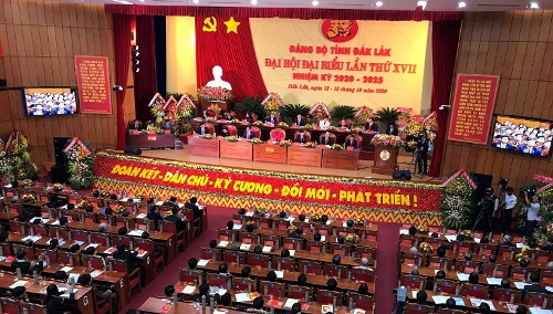 Khai mạc Đại hội đại biểu Đảng bộ tỉnh Đắk Lắk lần thứ XVII